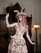 爱神 出租 诗匣复古写真少女穿搭拍摄lolita女士连衣裙