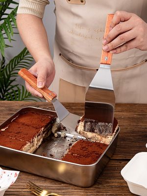 提拉米苏铲子铲刀网红莓果甜品模具切刀烘焙蛋糕铲平铲面包转移铲