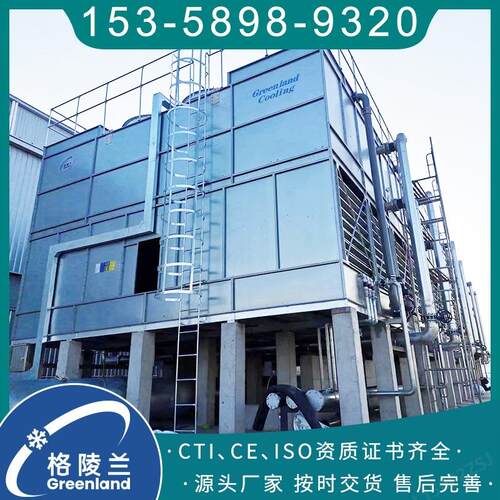 式无锡闭冷却塔厂家水150吨水塔钣金YDA箱体柴油机冷却循环系统