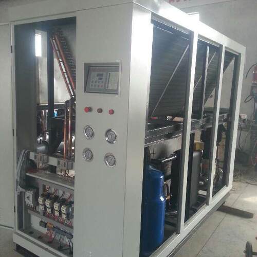 冷挤水机工业风冷式冷水机HHSW-033匹水冷循环制设备出却注塑模具