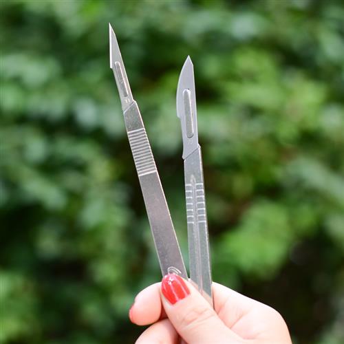 多肉砍头刀嫁接刀芽接刀月季嫁接工具十二卷分株多肉植物砍头专用