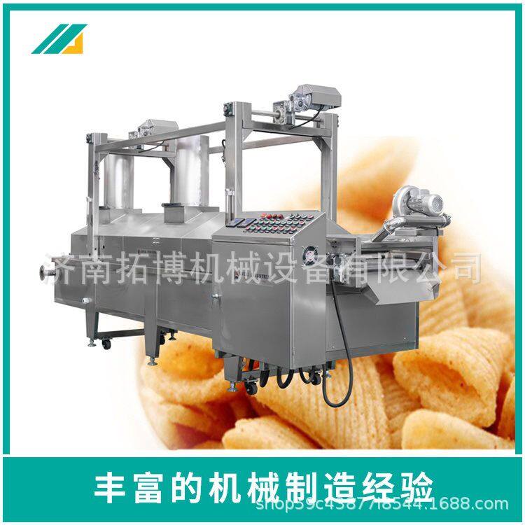休闲零食加工设备 夹心小枕头生产线非油炸膨化食品双螺杆挤压机