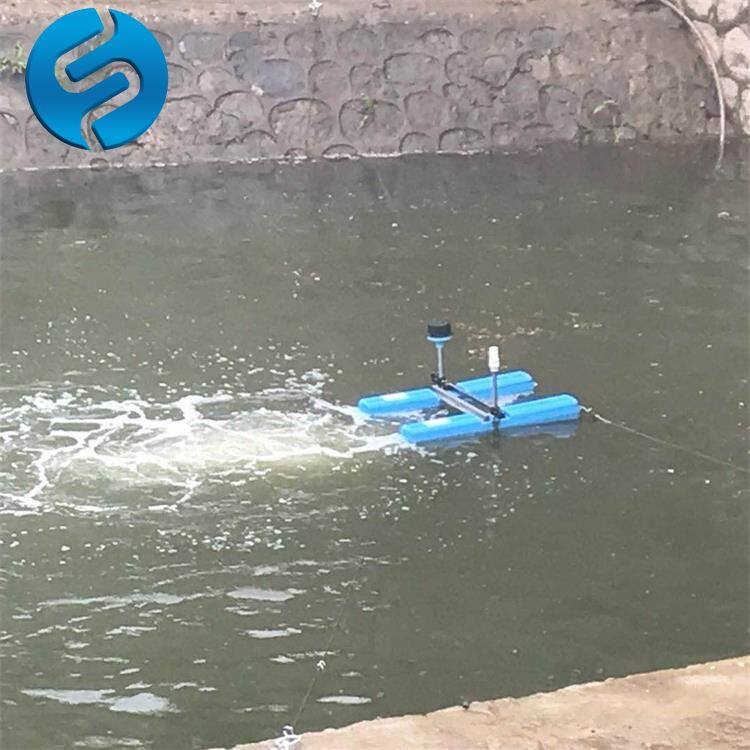 河道推流曝气机厂家 推流曝气机 河道推流曝气机如何安装调试