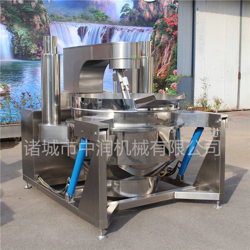 酱料加工机器设备 螺蛳粉调料包炒制加工搅拌锅 红油辣酱搅拌炒锅