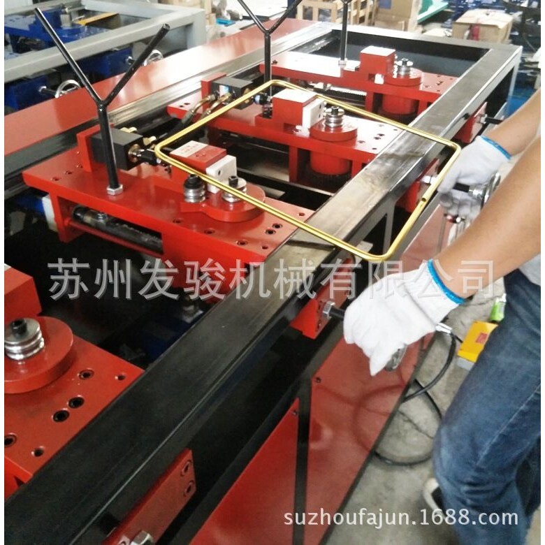 发骏铝管弯框机 鱼护弯框机 管材弯框机 液压弯框机 自动弯管机