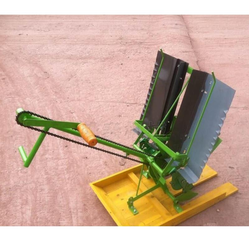 双行步退式插苗机 水稻插秧机 手摇式插秧机栽秧机秧苗耕种机