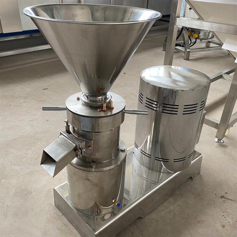 180胶体磨食品厂不锈钢食品级立式分体骨泥机花生芝麻果仁磨酱机
