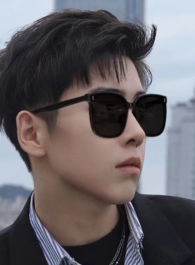 高清墨镜男款2025高级感防紫外线大脸痞帅开车专用偏光太阳眼显瘦