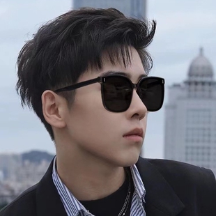 高清墨镜男款2025高级感防紫外线大脸痞帅开车专用偏光太阳眼显瘦