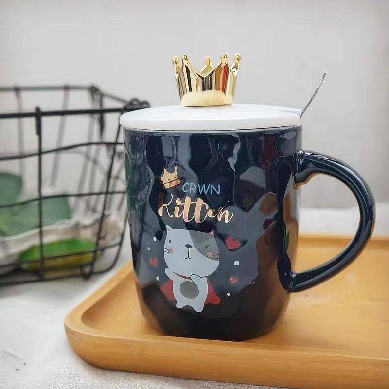 创意个性马克杯可爱少女心杯子大容量网红潮流咖啡杯家用陶瓷水杯,餐饮具,马克杯,淘宝优惠券,粉丝福利购,淘宝优惠卷