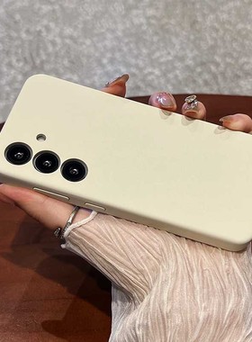 精准孔镜头全包适用三星s26ultra手机壳新款液态硅胶软外壳s25ultra保护套软糯橡皮擦肤感简约商务抗指纹男女