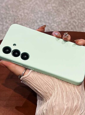 精准孔镜头全包适用三星s26ultra手机壳新款液态硅胶软外壳s25ultra保护套软糯橡皮擦肤感简约商务抗指纹男女