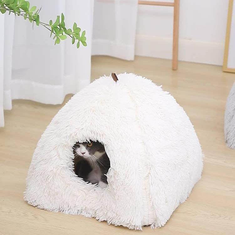 猫窝冬季保暖长毛绒猫屋狗窝四季通用封闭式可拆洗猫房子宠物房子,宠物/宠物食品及用品,猫窝/屋/帐篷/沙发,淘宝优惠券,粉丝福利购,淘宝优惠卷