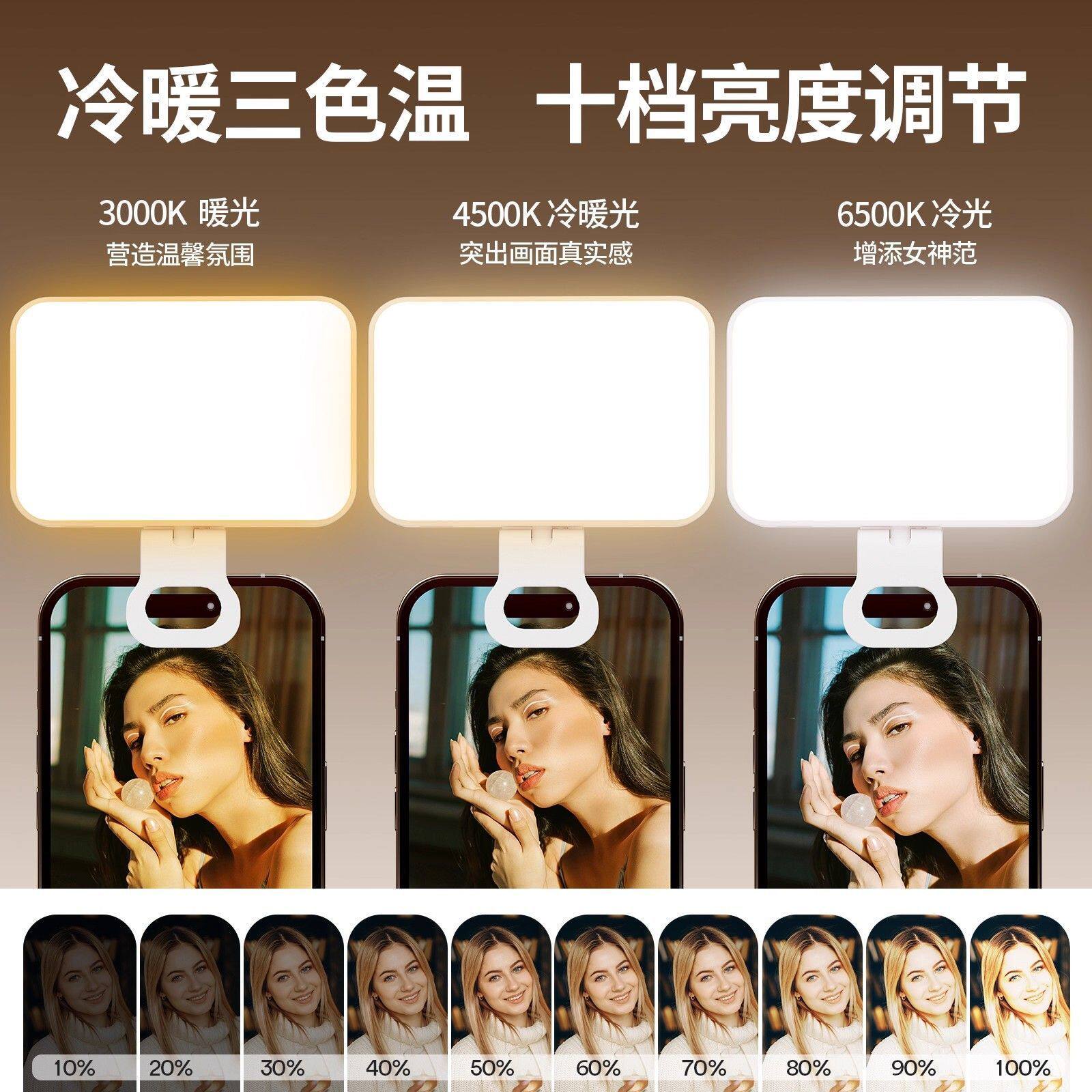 夹子式迷你补光灯口袋便