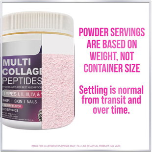 Collagen Peptide Powder With Vitamin C Hyaluronic Acid