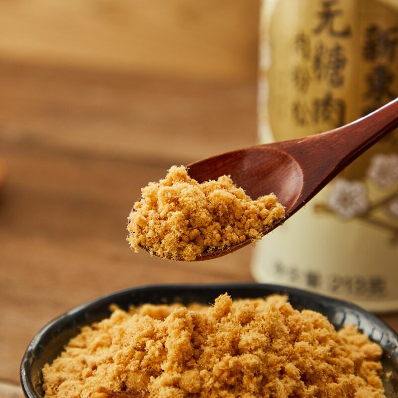 新东阳无糖肉松猪肉松213g罐装营养儿童猪肉粉寿司拌饭零食包装