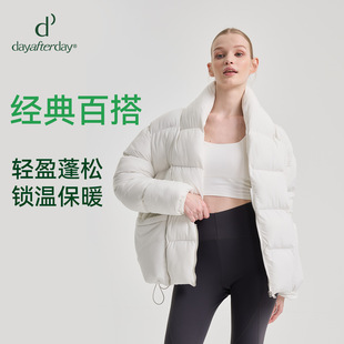 女小众设计慵懒感棉服手塞棉蓬松外套 Day2025秋冬新款 Day After