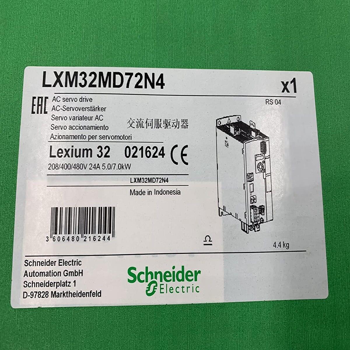 原装供应 LXM32MD72N4 交流电伺服驱动器