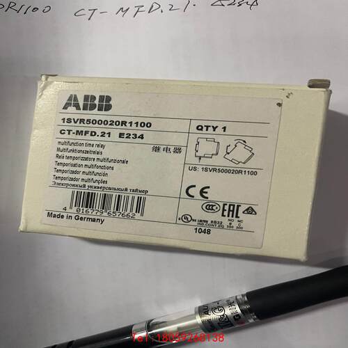 【非标价】ABB 1SVR500020R1100多功能定时器继电器Ct