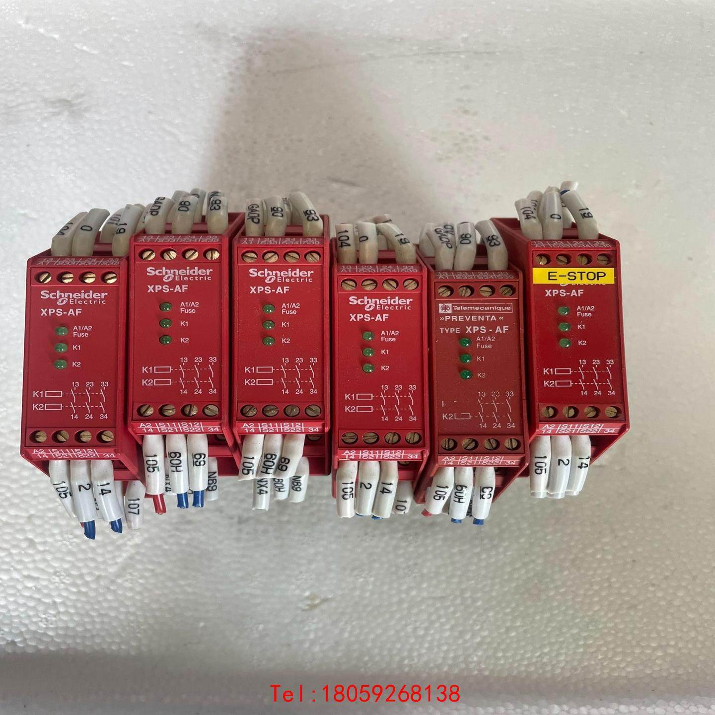 【非标价】XPSAF5130施耐德安全继电器，一起六个，成色