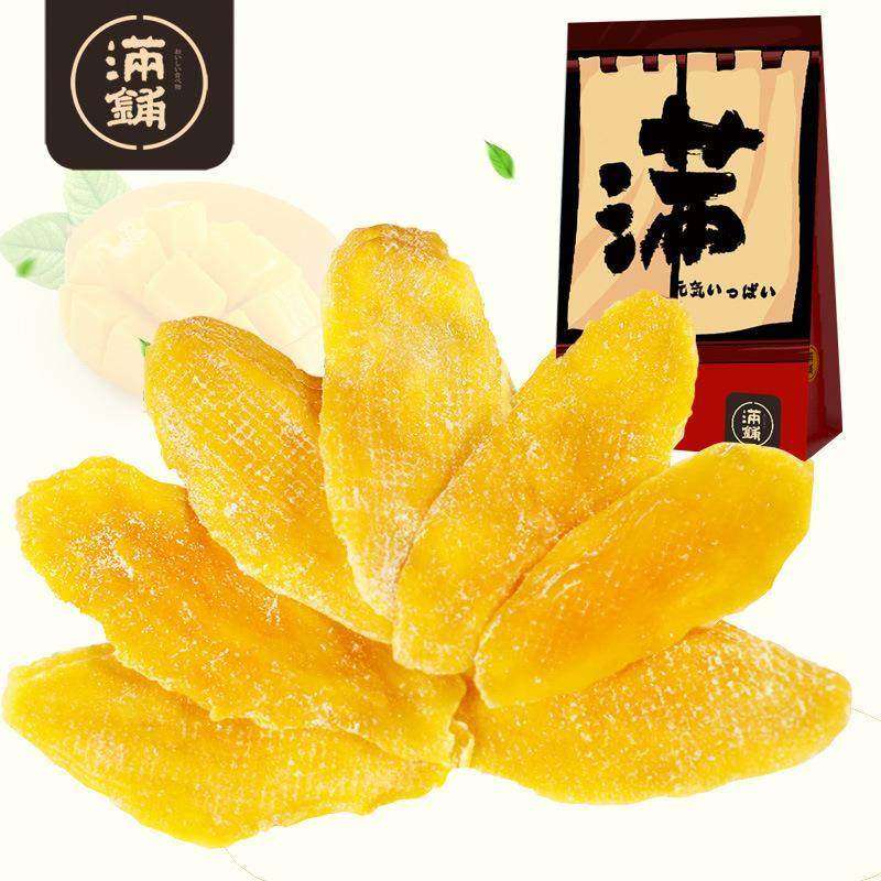 菲利宾风味芒果干100g散装干果水果干果脯小吃零食休闲食