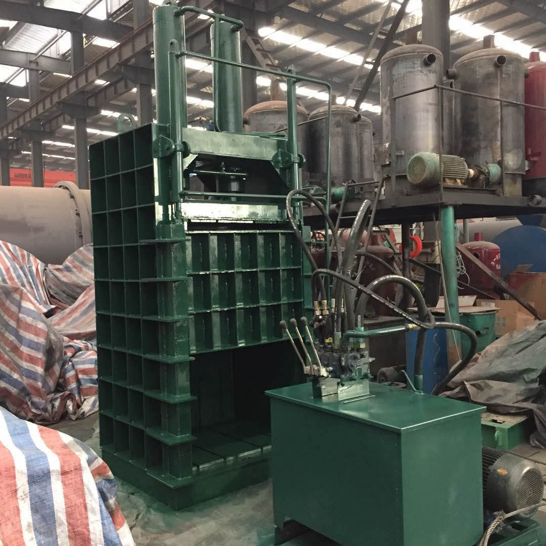 半自动60吨立式液压打包机 废纸服装打包机 编织袋塑料瓶打包机