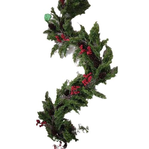 松柏圣诞灯led灯串室内房间装饰松针松果灯串新款节