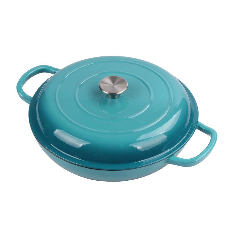 铸铁锅套装锅saucepotpan7pcssetfrypancastiron