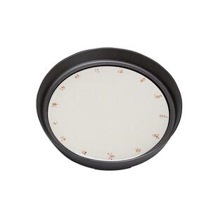 复古手写诗文壶承陶瓷托盘大号茶承茶道干泡台功夫茶具配件