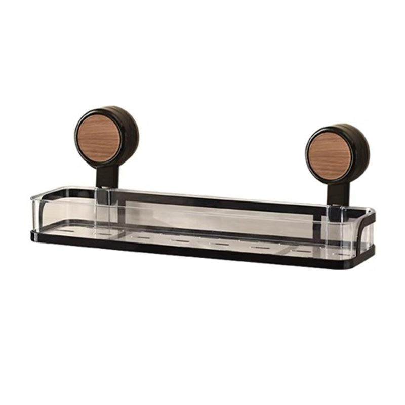 胡桃木吸盘置物架卫生间浴室洗漱台壁挂免打孔洗手间厕所收纳架子,家装主材,卫浴置物架,淘宝优惠券,粉丝福利购,淘宝优惠卷