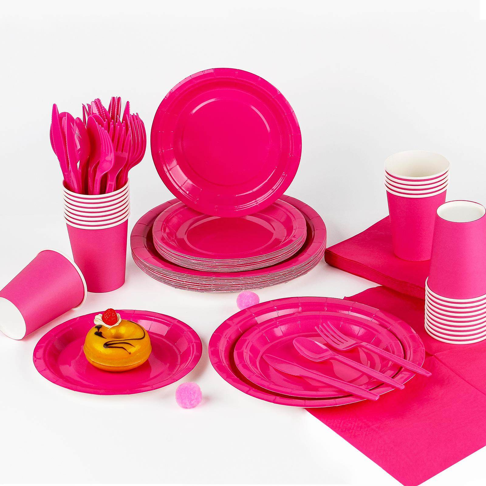 纯色纸盘套装独立包装一次性用品盘子刀叉勺纸巾纸杯派对户外用品,节庆用品/礼品,装扮布置套餐,淘宝优惠券,粉丝福利购,淘宝优惠卷