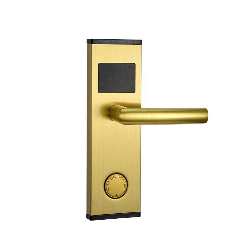 酒店门锁宾馆磁卡感应锁木门密码锁刷卡锁公寓通通锁电子智能门锁