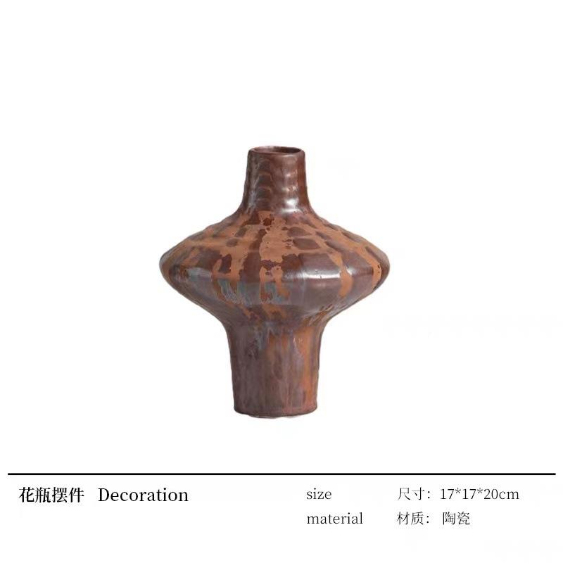 中古侘风壁柜店开放格酒软装饰品会所酒大平层高寂级柜感复古TXT