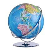 台式 大号地球仪42CM高清学生用万向复古政区桌面办公室教学摆件品