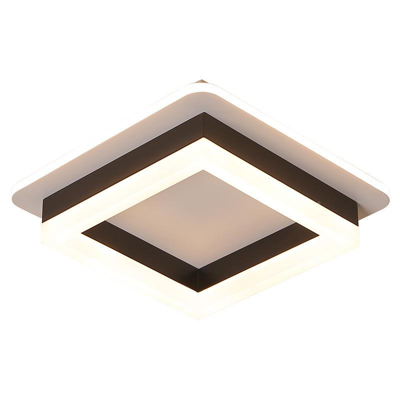 道灯233走客廊灯简约现代厅筒灯孔灯天花过射灯门入户玄关进灯阳