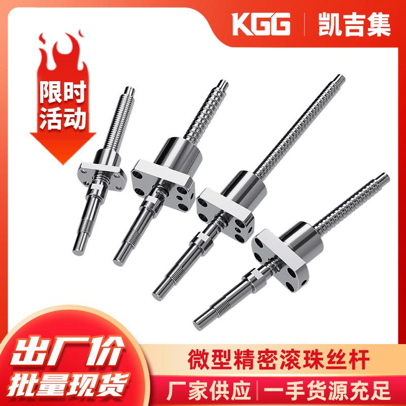 TBI同款小型精密滚珠丝杆GSR1402TC-1.2微型滚珠丝杠厂家现货