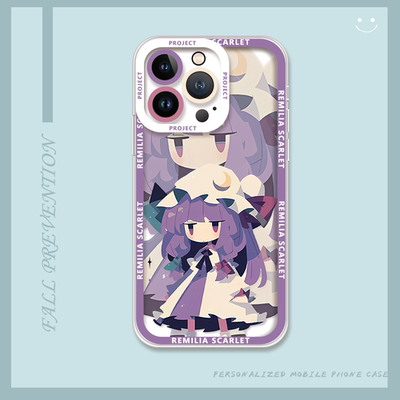 东方project蕾米莉亚动漫硅胶手机壳适用小米15荣耀X50红米K80pro