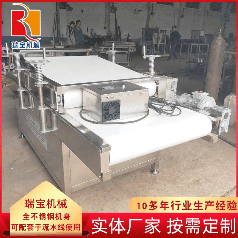 供应压平机 牛板筋粉包装袋压平机 全自动高速传送带不锈钢压平机,清洗/食品/商业设备,肉制品加工设备,淘宝优惠券,粉丝福利购,淘宝优惠卷