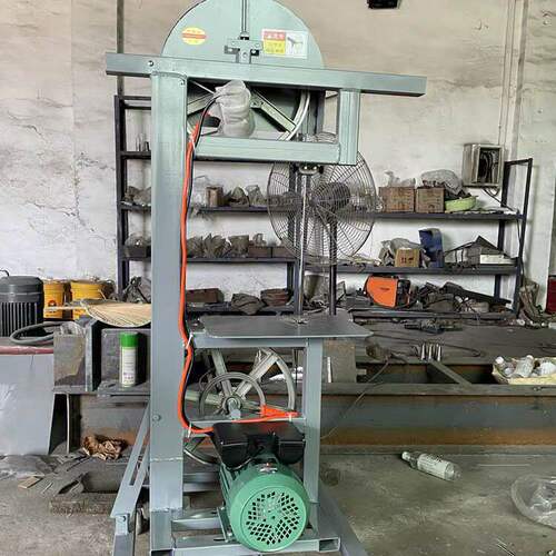 寿材曲线锯小型带锯机棺木手推齐头锯多功能斜度曲线锯寿木工切割