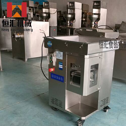 商用鸡胸肉切条机厂家 恒汇工业鲜肉切丝机 不锈钢体积小简单高效