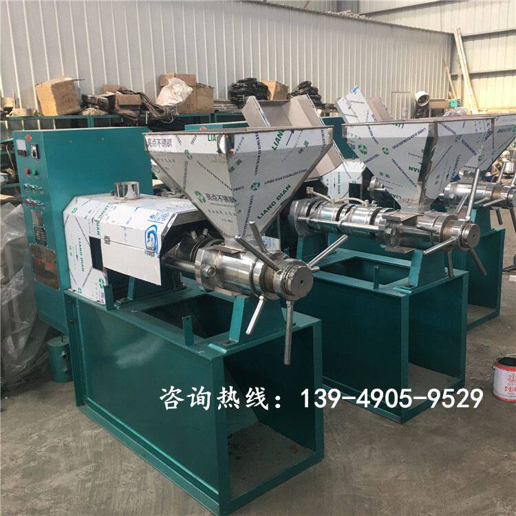 油坊用的菜籽油榨油机 花生大豆螺旋式挤油机 螺旋芝麻榨油机