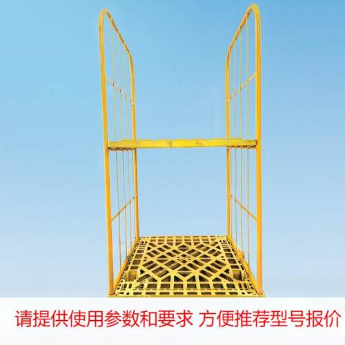 非标定制多功能双面物流台车定制金属超市补货车塑料仓储物流笼车
