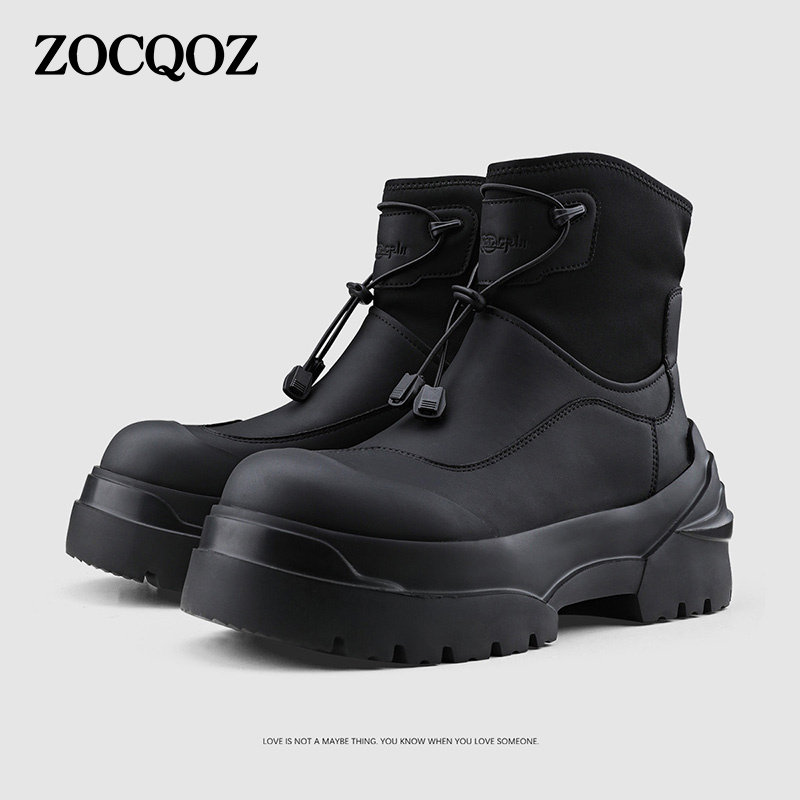 ZOCQOZ英伦马丁靴男女情侣工装靴