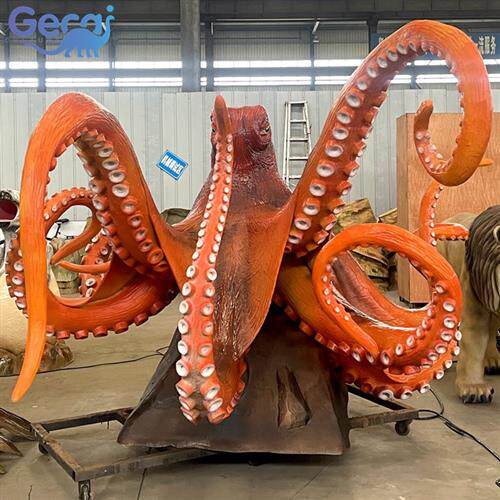 跨境大型仿真海洋动物动态模型海洋馆海底世界展览章鱼八爪鱼厂家