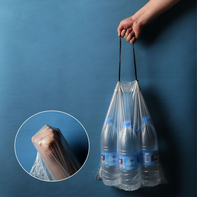 自动束口袋点断式垃圾袋家用抽绳45*50cm 一次性寝室用现货
