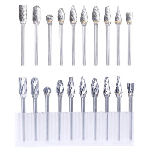 硬质合金旋转锉3*6mm钨钢打磨头金属玉石木雕根雕刻抛光电磨工具