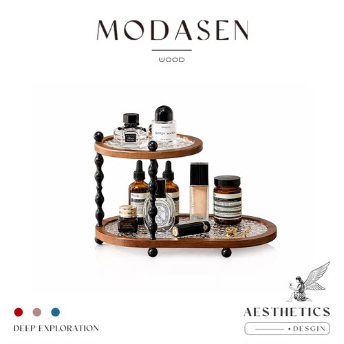 MODASEN中古风相思木杯架收纳