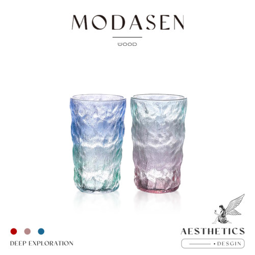 MODASEN高颜值渐变玻璃杯