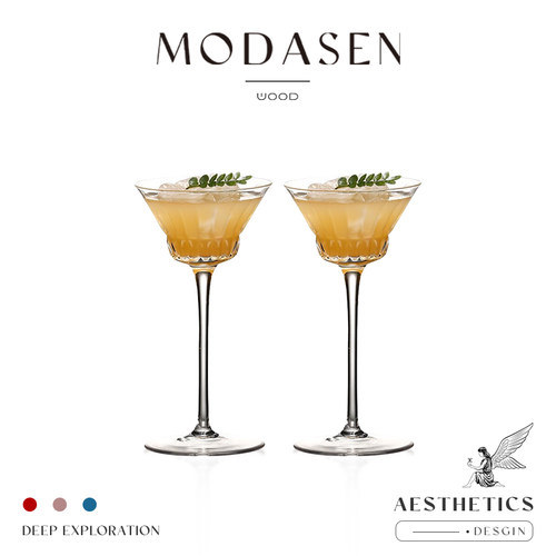 MODASEN中古玻璃鸡尾酒杯香槟杯