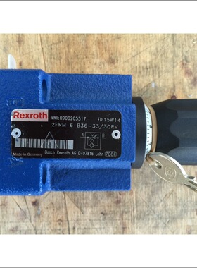 REXROTH力士乐液压阀R900205517 2FRM6B36-3X/3QRV流量控制阀
